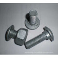 High Standard Zinc Plated Carriage Screw Grade 5